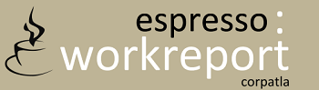 espresso workreport by corpatla